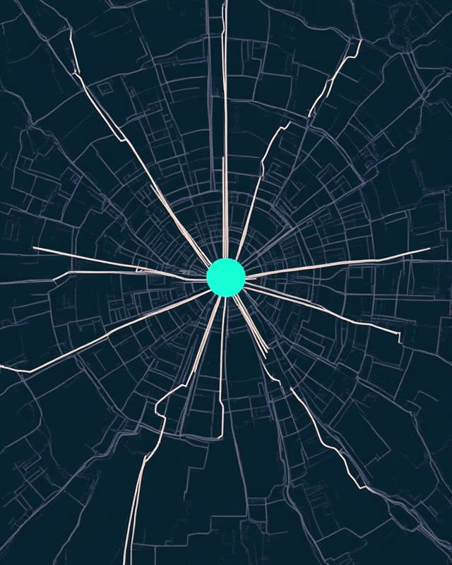 Map location of Lyra's Folio on Fairfield Road, Dublin